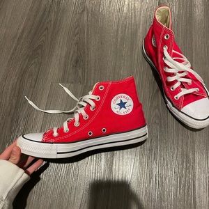 High top red converse